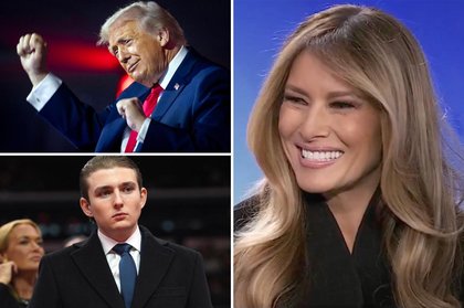 Melania Trump dishes on Barron’s evolution — and what she really thinks of president’s YMCA dance