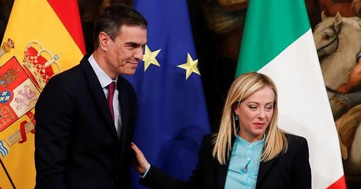 Sánchez da un ultimátum a Meloni: o pone fin a los controles en la frontera o se adoptarán «medidas proporcionales»