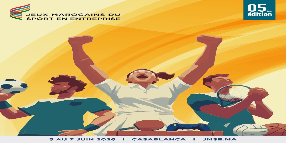 Casablanca accueillera la 5e édition des Jeux Marocains du Sport en Entreprise