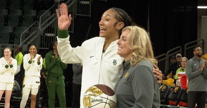 Baylor women's basketball honors Darianna Littlepage-Buggs in 88-62 win over Houston