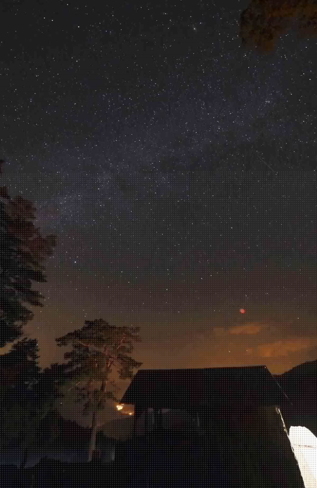 Puşulu Yaylası'nda Perseid Meteor Yağmuru Görüntülendi