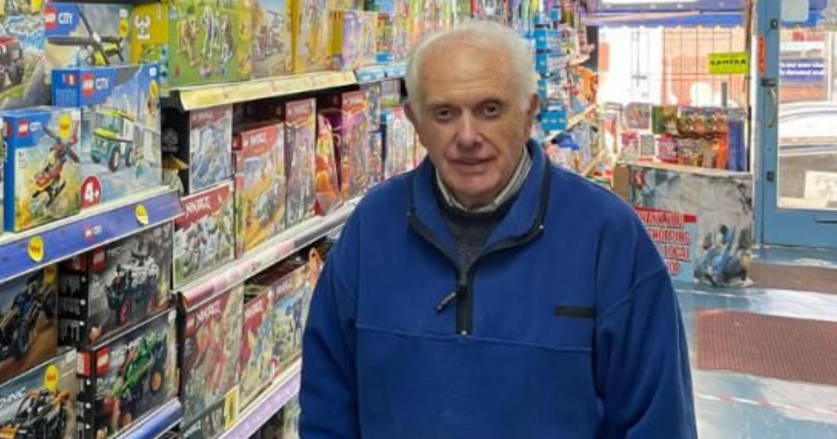 Taunton's oldest toy shop owner recognised after 65 years of service