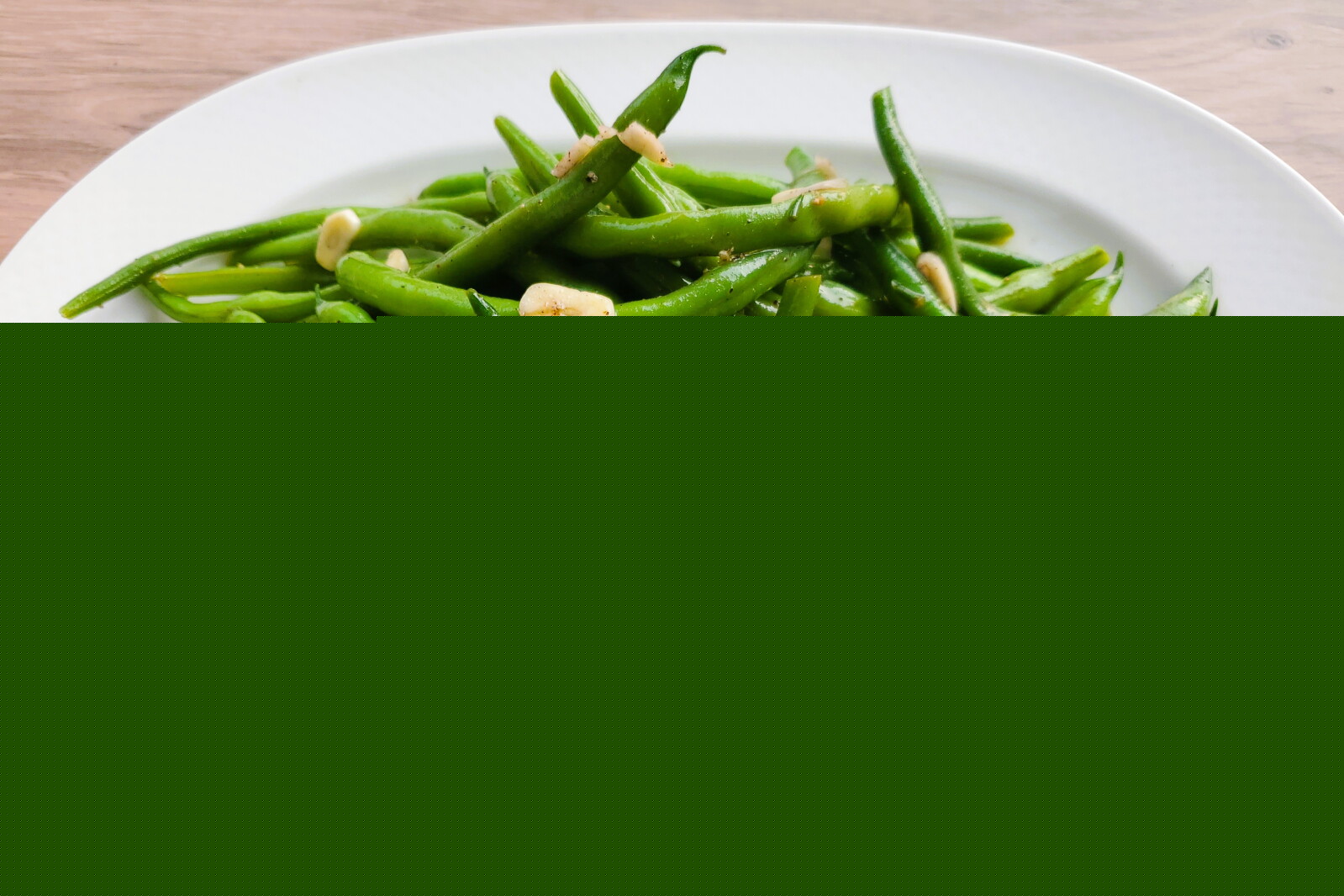 Green Beans Marianna is a simple Sicilian recipe with delicious results
