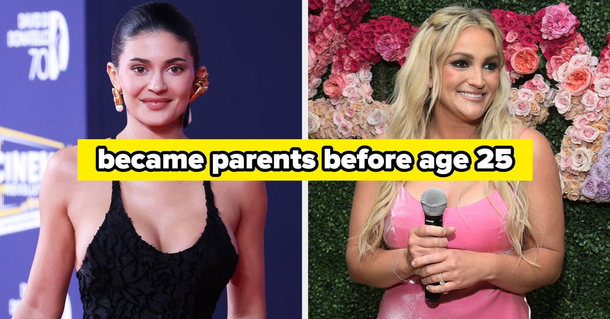 These 19 Celebrities Started A Family Before They Celebrated Their 25th Birthday