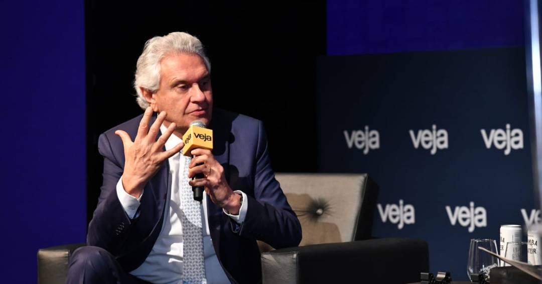 O slogan de Caiado que alfinetará Lula e Flávio Bolsonaro