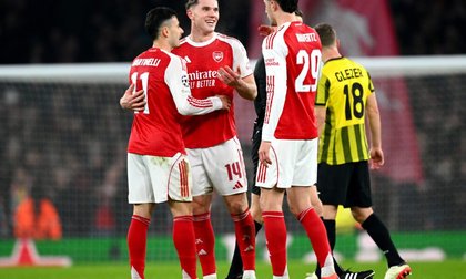 "100": Woltemade & Tah send message to "unbelievable" Arsenal star after Kairat display