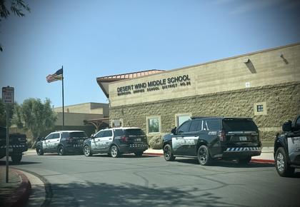 UPDATE: Desert Wind Middle School lockdown lifted after no gun found