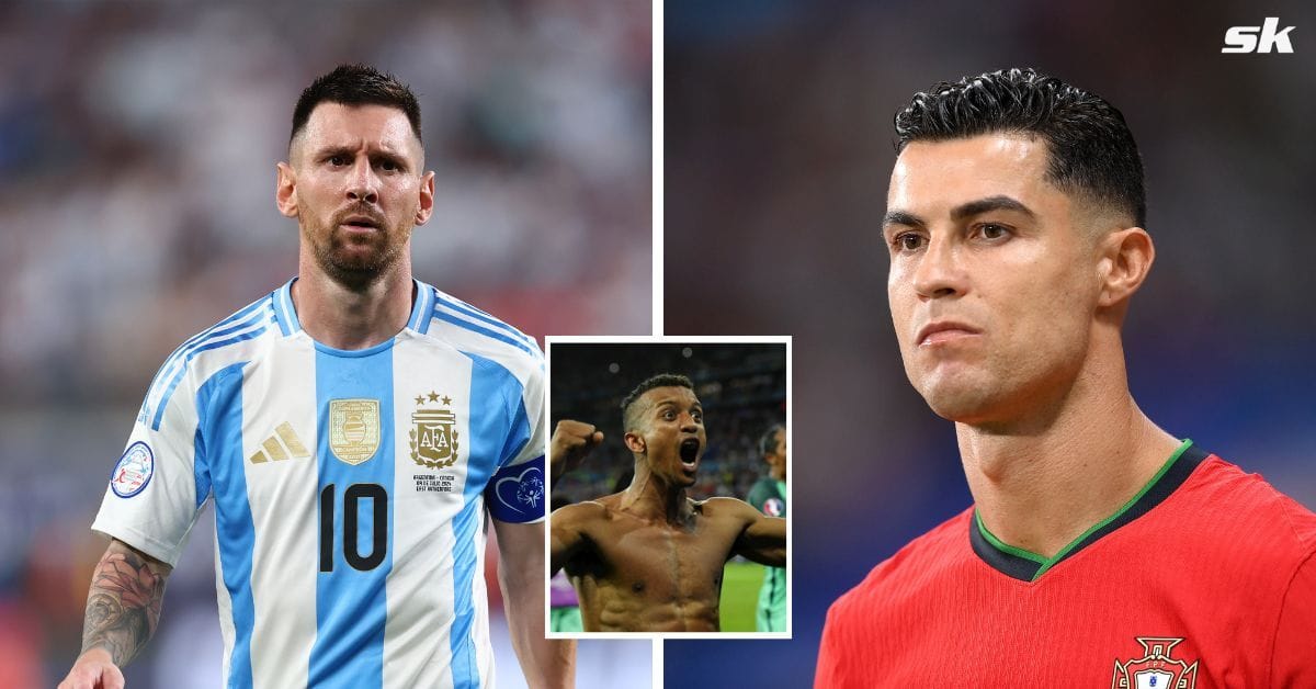 Nani snubs Cristiano Ronaldo and Lionel Messi as he names best footballer all time