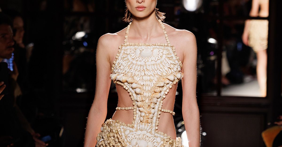 Olivier Rousteing's Beachy Designs Have Inspired What He's Calling a New Era for Balmain