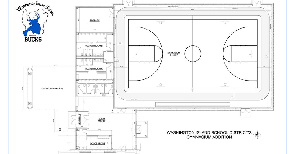Bradley Jordan Foundation Prepares to Break Ground on New Washington Island School Gymnasium