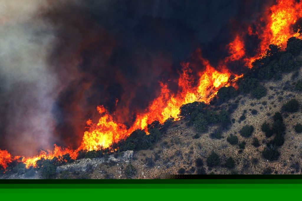 Eight Mile Fire Grows Near Cedar City