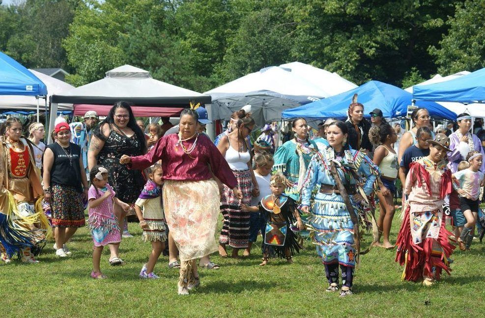 Saugeen First Nation members gather to celebrate at powwow