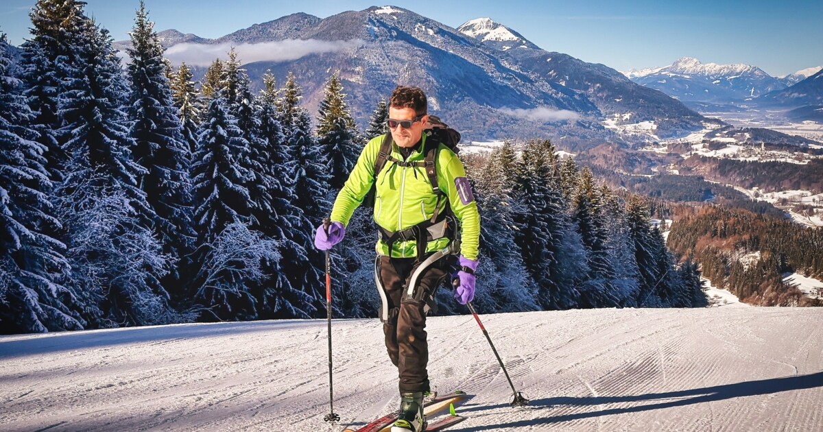 Hightech im Schnee - Wie die Exoskelette für Skitouren funktionieren