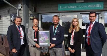 Colchester Institute becomes platinum investor of Essex Wildlife Trust