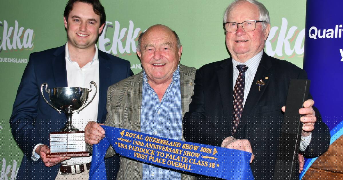 Angus/Ultrablack steers lead the field in 100-day grain-fed class at Ekka 2026