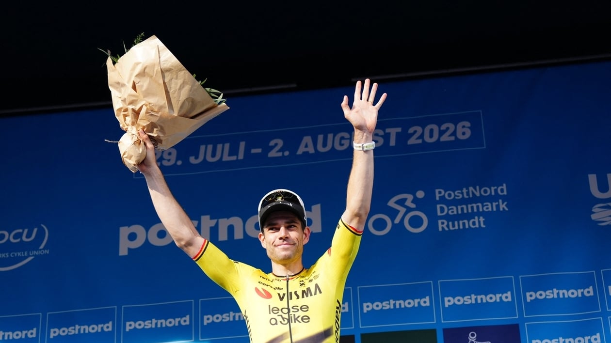 Tour du Danemark. Wout Van Aert remporte sa deuxième étape en deux jours