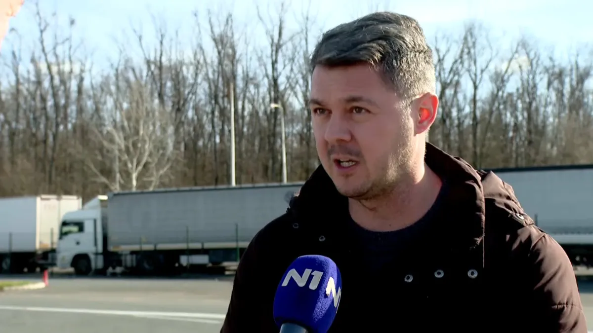 Vozač kamiona: Dobro je što smo tema u Evropi, ali nije prepoznala težinu i hitnost ovog problema