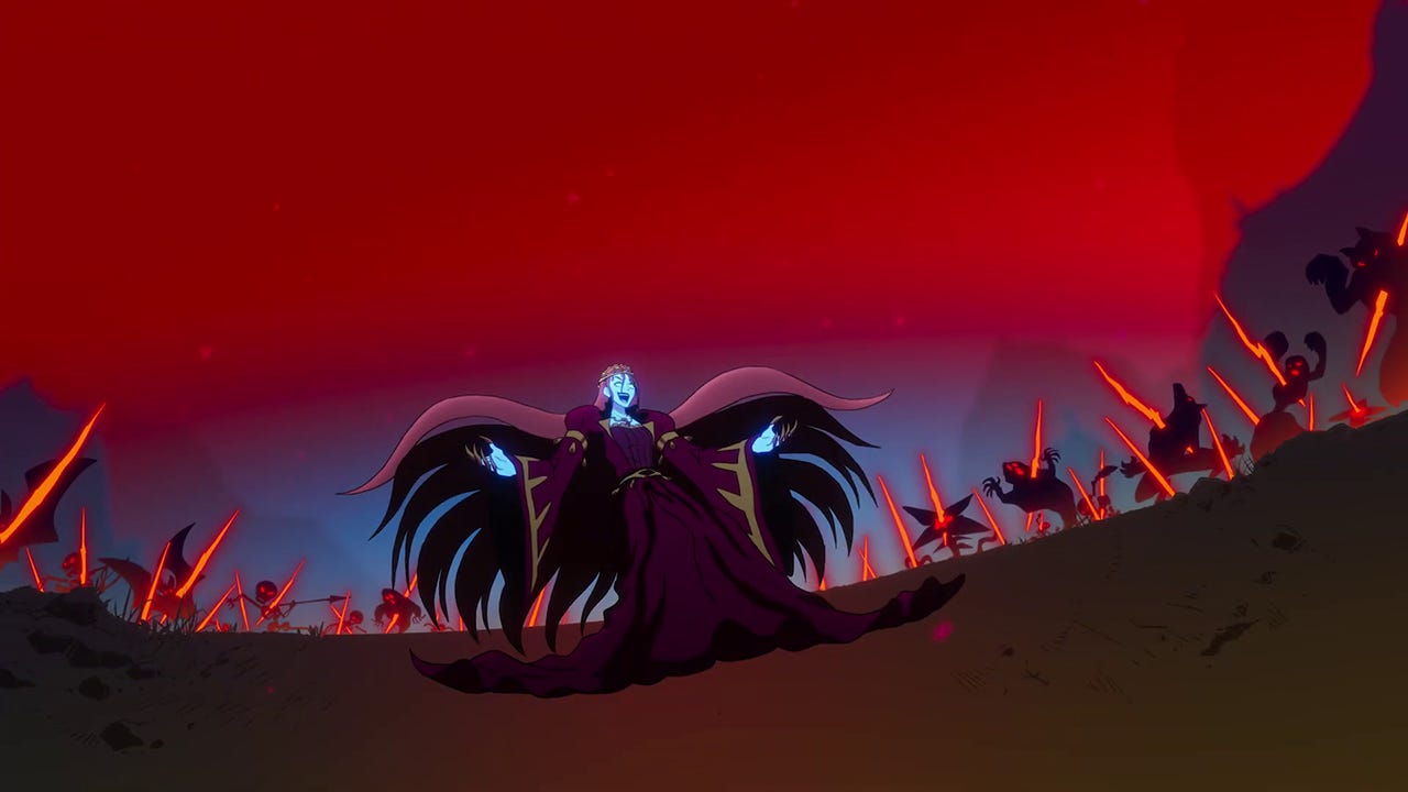 Vampire Survivors: Legacy of the Bloodmoon - Official Malice Bloodmoon Character Trailer