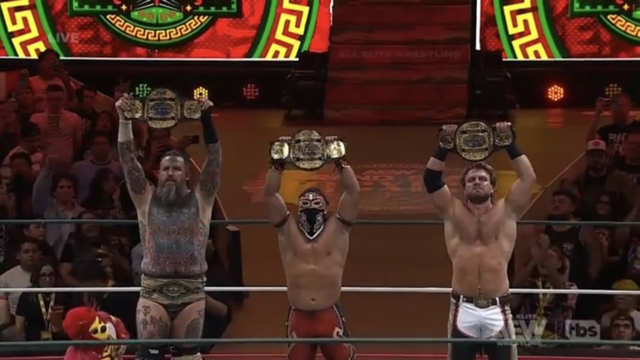 New AEW World Trios Champions Crowned At AEW Grand Slam Mexico