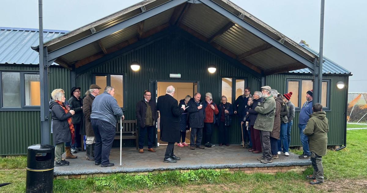 Decades of work and fundraising put the roof on new pavilion