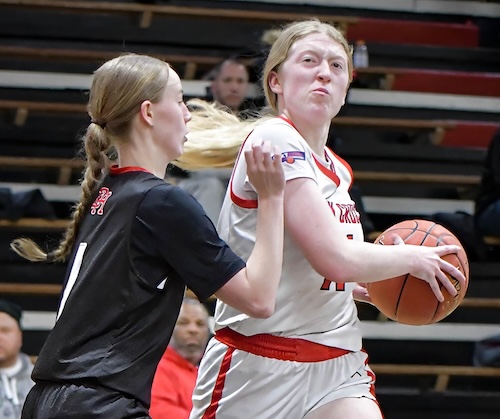 Holy Cross girls get warmed up for return trip to All “A” Classic state tournament with win over Dixie Heights