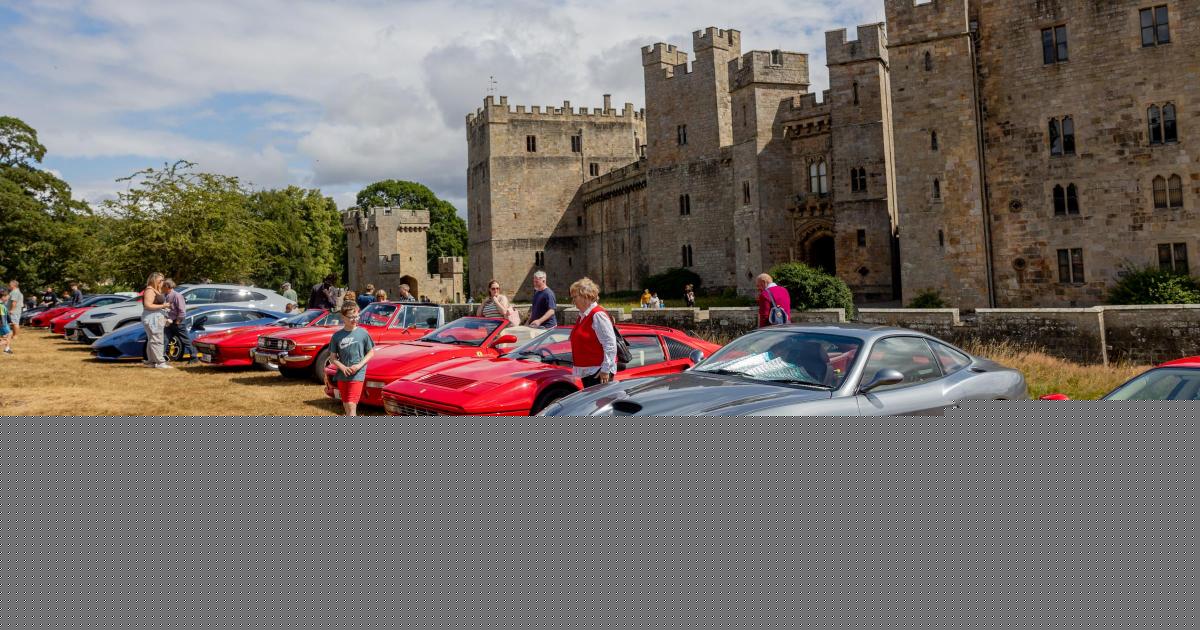 26 pictures capture Fiats, Ferraris and more at Raby Castle’s Italian Car Show