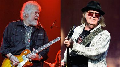 “I was gonna be a folk singer, so I didn't need this anymore.” Neil Young tells how Randy Bachman helped him track down his long-lost Gretsch. Now he’s playing it in concert