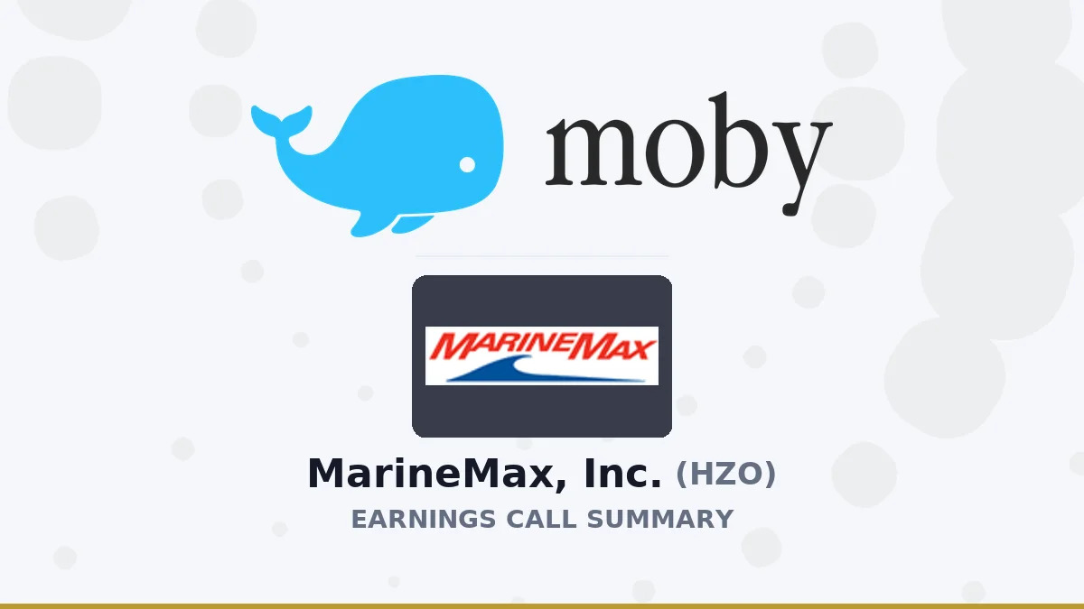 MarineMax, Inc. Q3 2026 Earnings Call Summary
