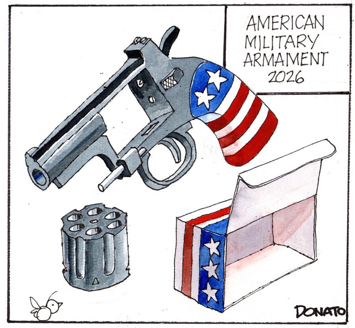 Andy Donato cartoon, Aug. 9, 2026
