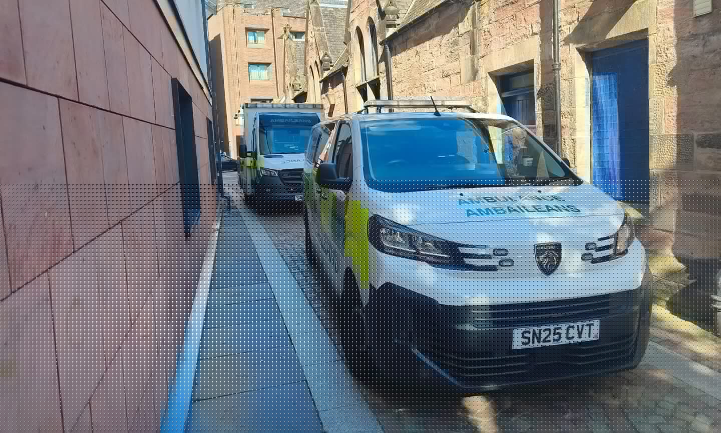 Woman taken to hospital after incident in Inverness city centre