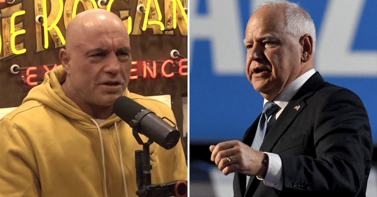 Joe Rogan Suggests Protests in Minnesota Are 'Distractions' From Tim Walz's Alleged Fraud Scandal — 'Now All Anybody Cares About is ICE, Fascists and Nazis'