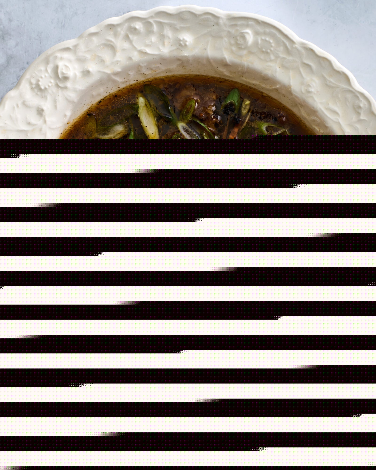 Ochsenschwanzsuppe (Oxtail Consommé)