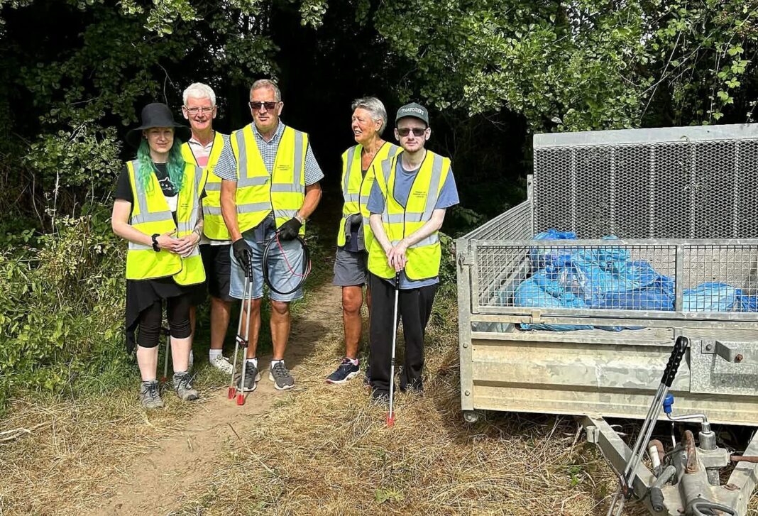 Berrow beach clean volunteers find 1970s Lyons Maid lolly stick among beach litter