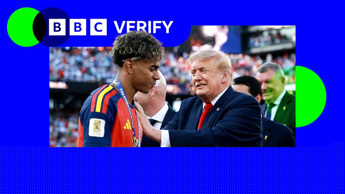 Misleading posts about Trump at World Cup final viewed by millions