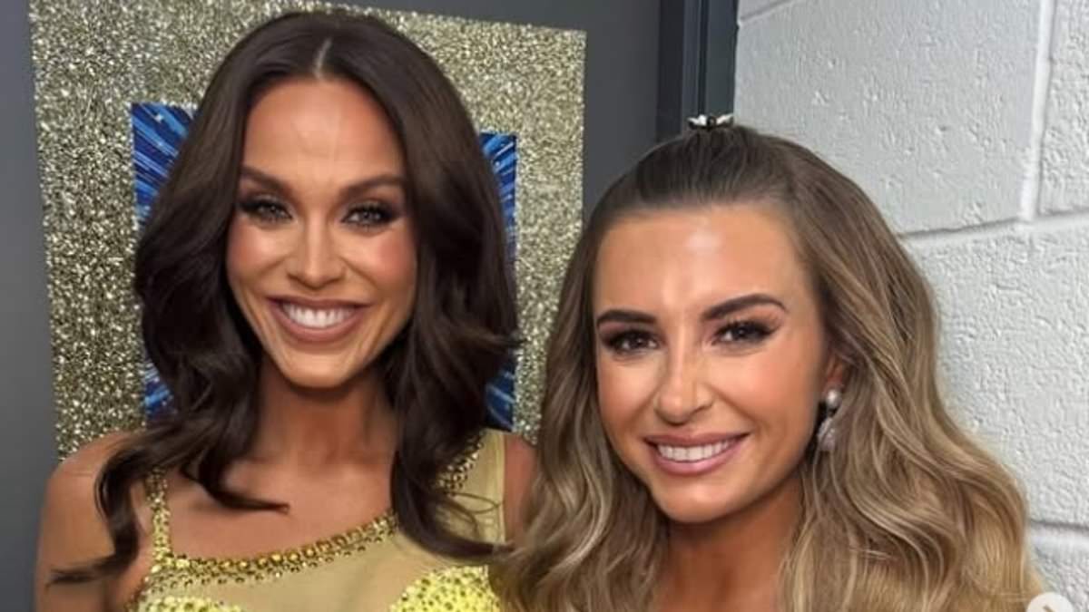 Dani Dyer's father Danny and co-stars including Vicky Pattison throw support behind 'heartbroken' star after she was forced to quit Strictly Come Dancing
