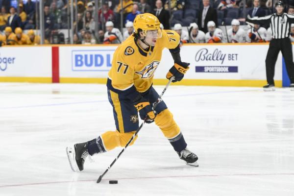 Predators sign RFA Luke Evangelista to 2-year contract