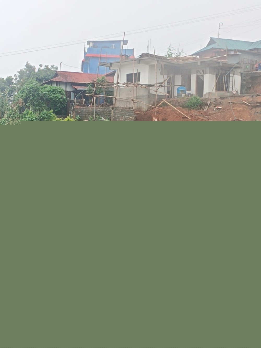 Rain fury batters Wokha: Landslides  destroy houses, snap power supply