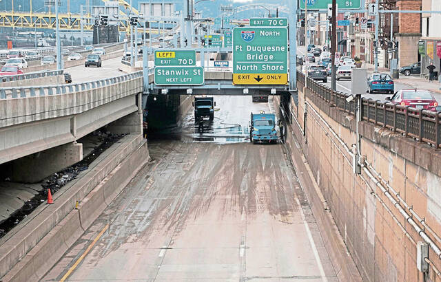 Here’s how PennDOT plans to address flooding in Parkway East ‘bathtub’ this fall