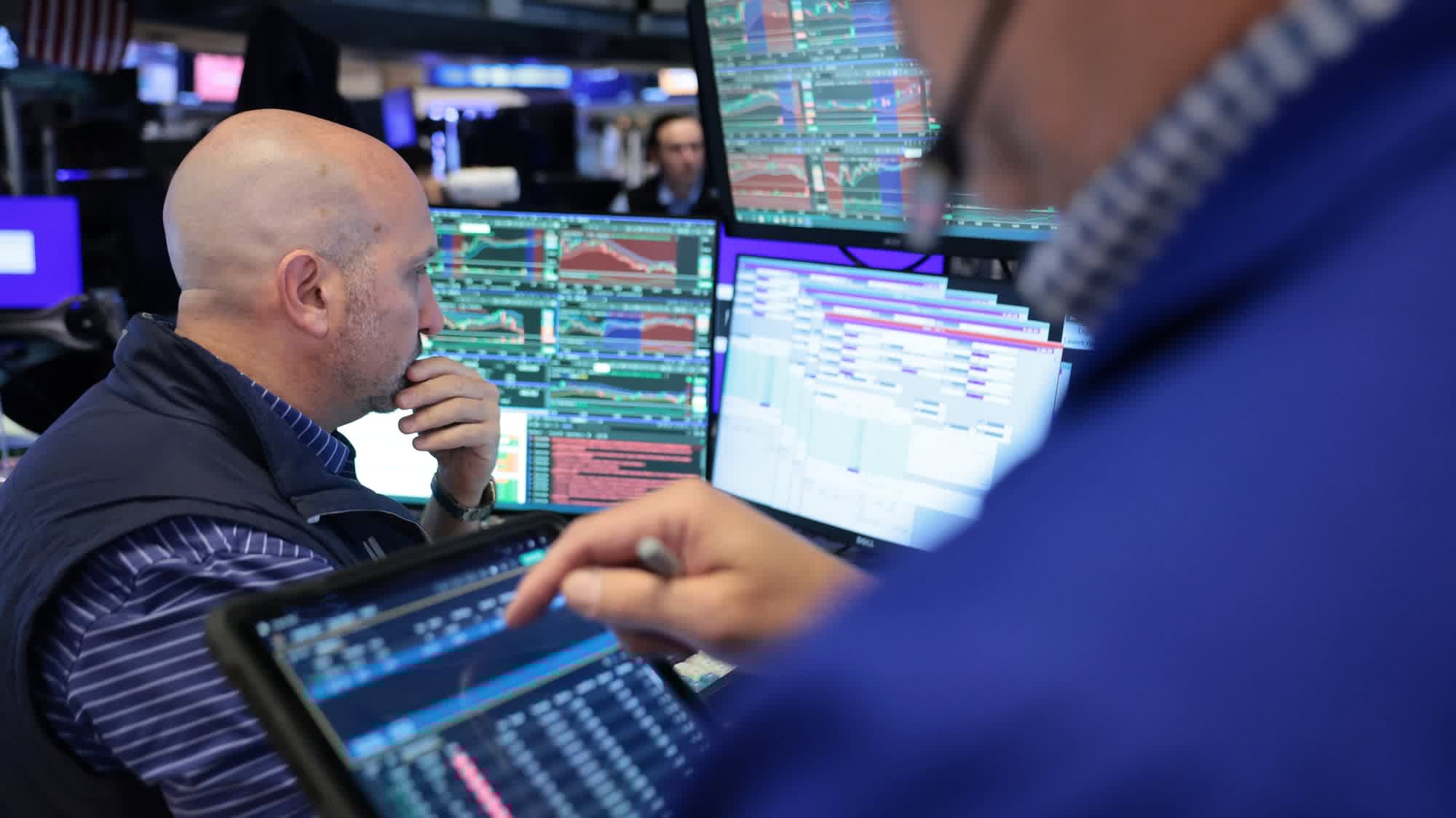Behind a big tech stock tumble