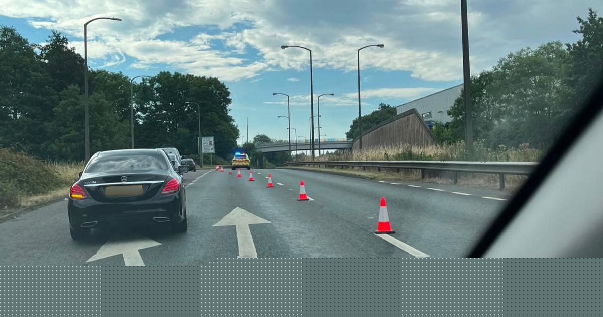Police close St Peter's Way amid welfare concern causing major traffic delays