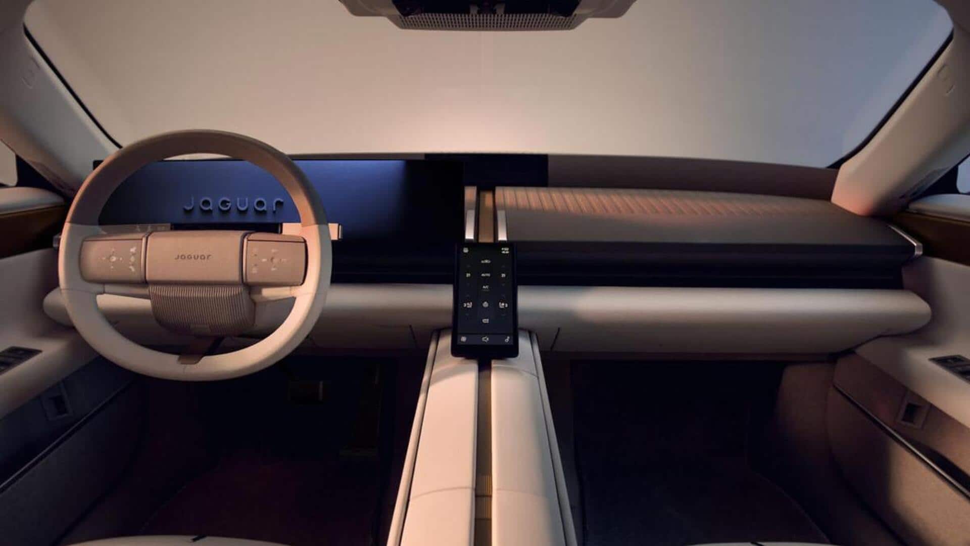 This is how Jaguar's Type 01 EV looks like inside