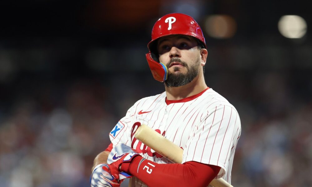 Kyle Schwarber at first base this weekend? Phillies would ‘like to’ get him a game in the field soon