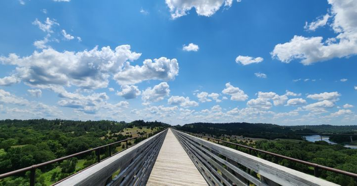 This Former Nebraska Railroad Is Now A 187-Mile Bike Trail Through The State’s Wildest Scenery