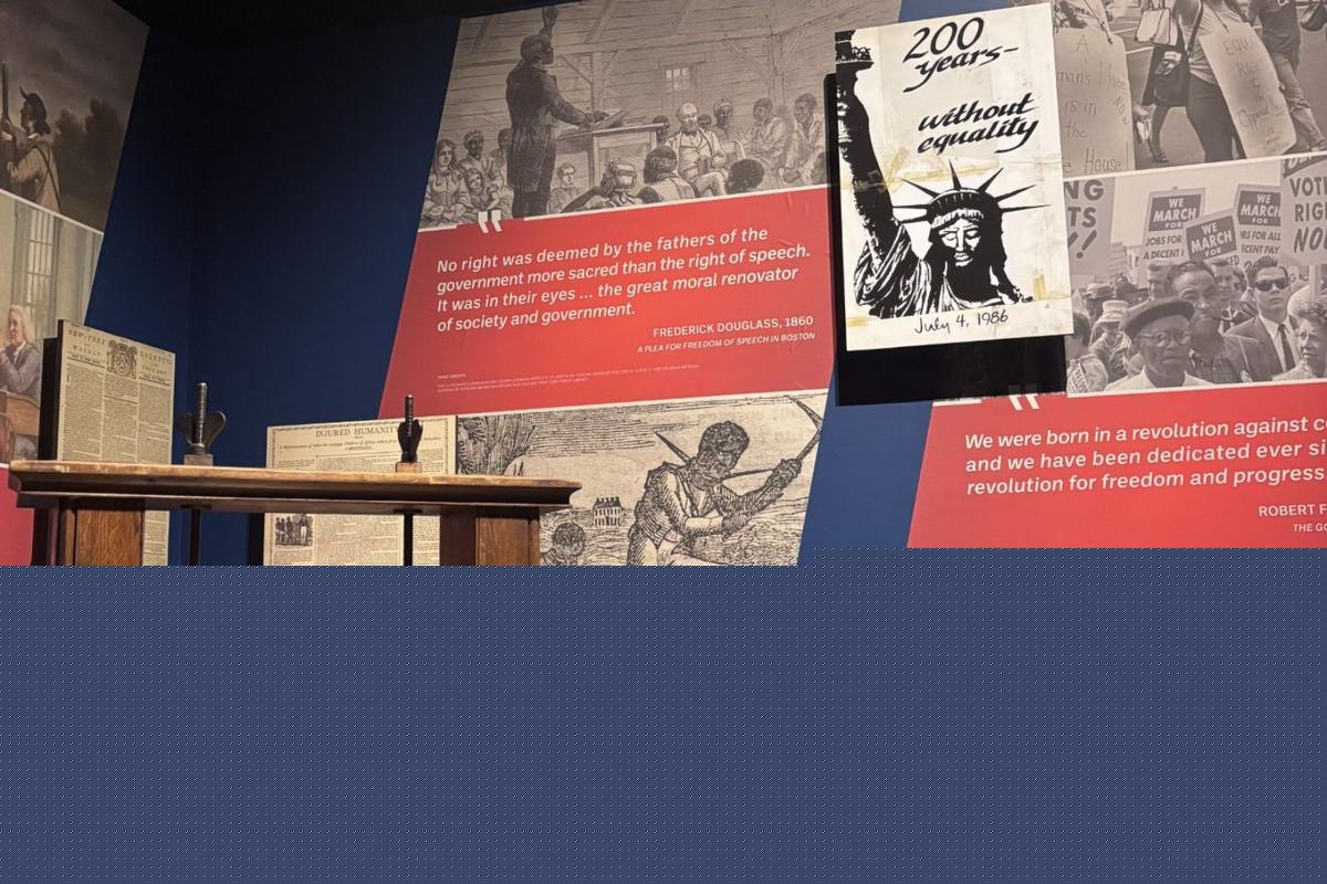 Inside NYS Museum's "Revolutionary New York"