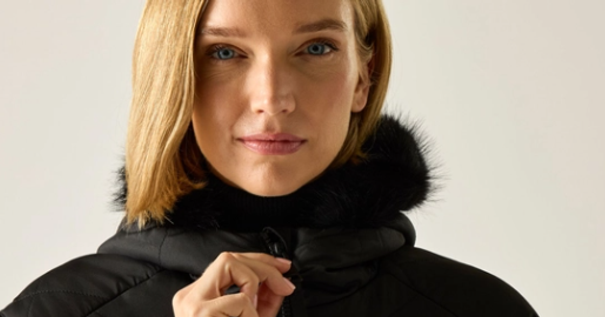Regatta's €160 coat now €48 and it's 'toasty yet light as a feather'