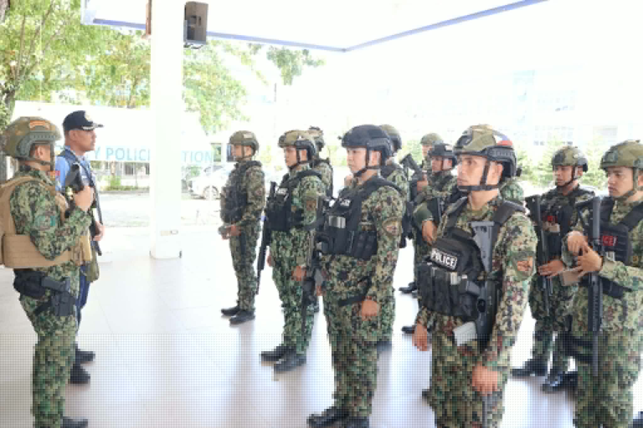 DCPO chief rallies RMFB augmentation troops for Kadayawan 2026 security
