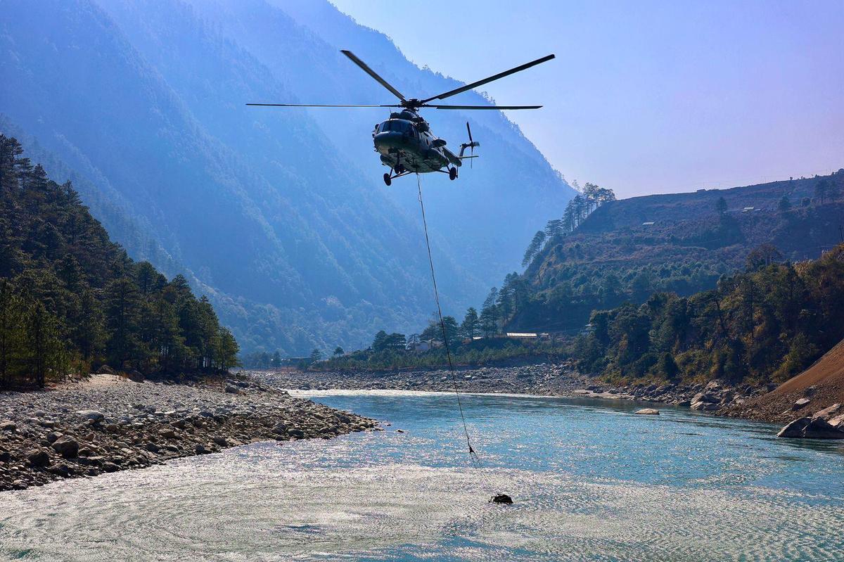 Watch: IAF drops 12,000 litres of water on Arunachal forest fires