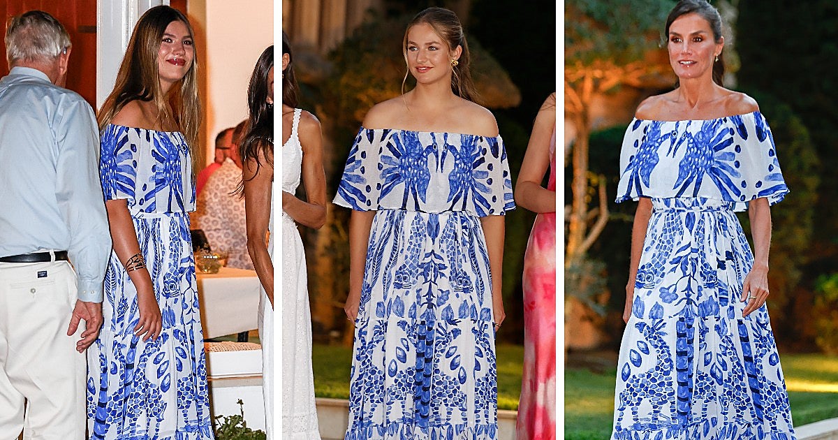 Un vestido para todas: la Infanta hereda de su madre y su hermana