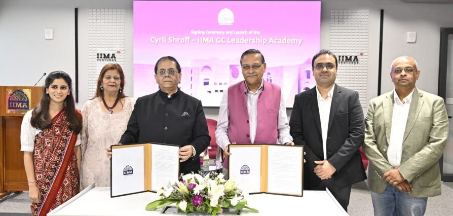 IIMA, Cyril Shroff Launch First-of-Its-Kind Leadership Academy for General Counsels