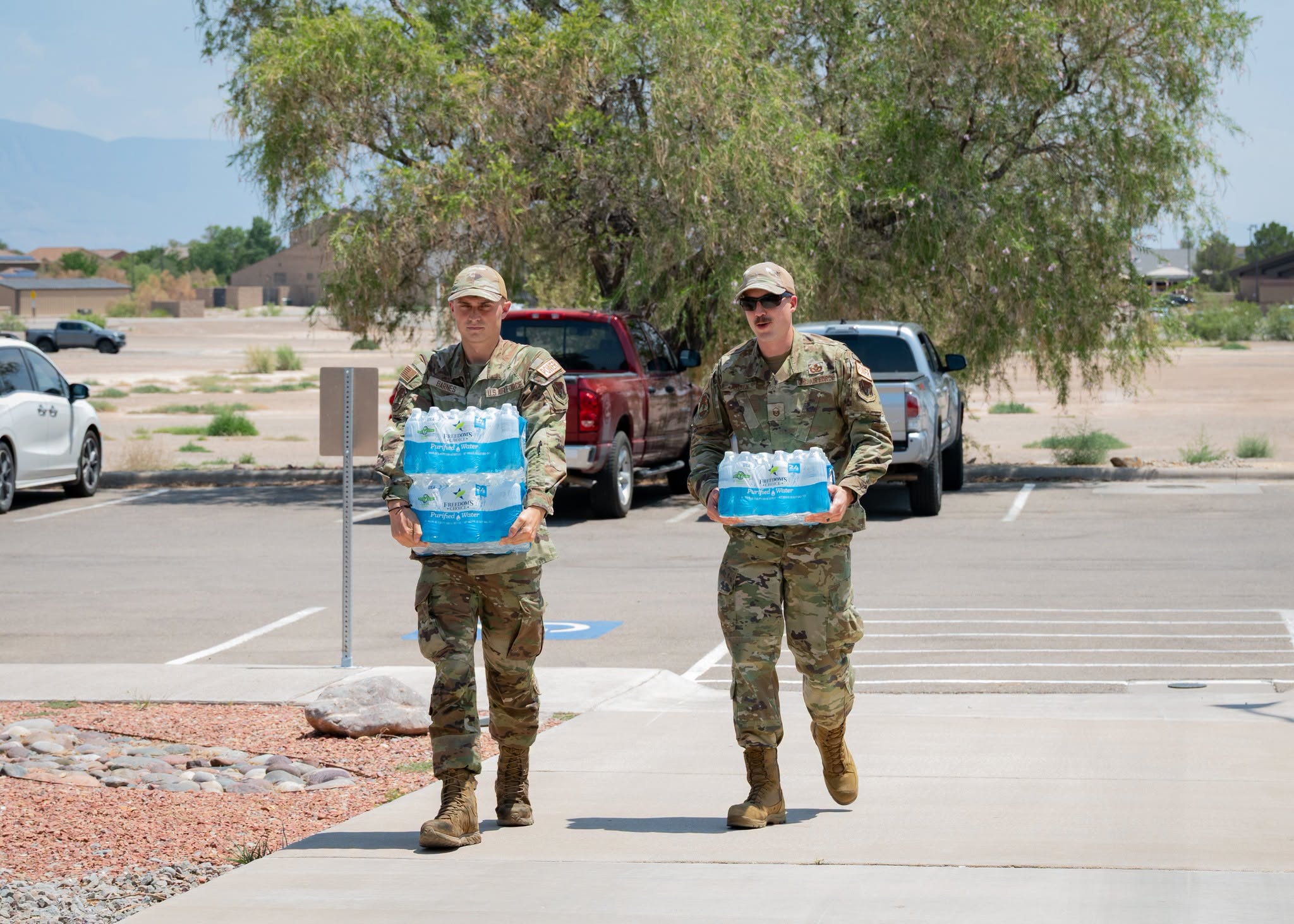 Holloman Air Force Base donates water to Village of Tularosa amid water crisis